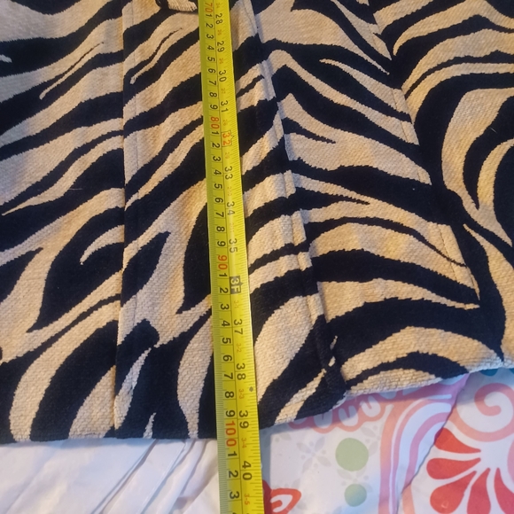 Annalese Zebra Print Coat - Picture 10 of 10